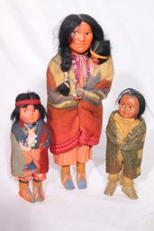 Vintage Navajo Native American Skookum Doll