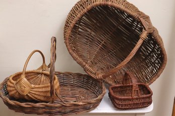 Assorted Wicker Baskets