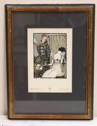 La Lettre Supprise Framed Print