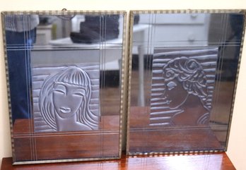 Vintage Embossed Portraits