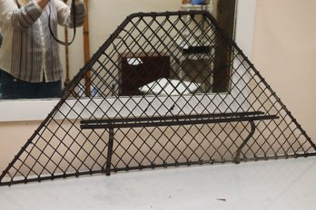 Rustic Metal Wall Shelf