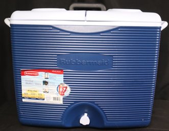 Rubbermaid Dark Blue 45 QT Cooler
