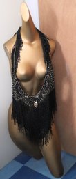 Gold-Finish Female Torso Dress Form/Mannequin