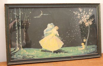 Framed Mary Gold Print