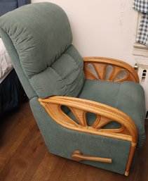 Vintage Rattan Style Recliner