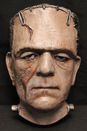 Limited Edition Plaster Frankenstein Mask By Mark James