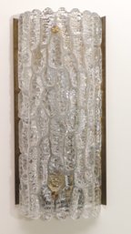 Vintage Carl Fagerlund Orrefors Crystal MCM Wall Sconce