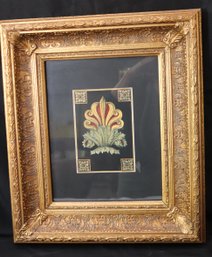 John Richard Collection Petite Finail On Black Wall Art In Ornate Gilded Frame