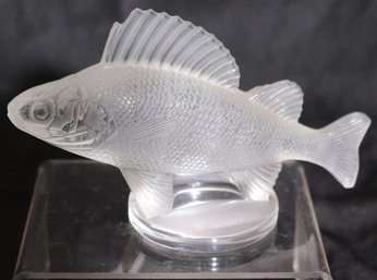 Lalique Frosted Fish Figurine