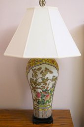 Chinoiserie Style Porcelain Table Lamp