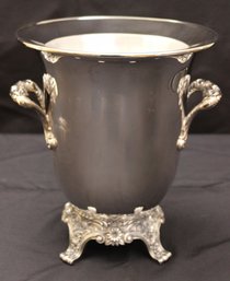 Vintage-Style Footed Champagne Ice Bucket With Removable Ice Insert
