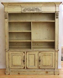 Habersham Furniture Home Office Rustic Finish Chantepie Library Bookcase