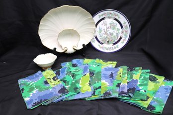 Lenox Tray And Napkins