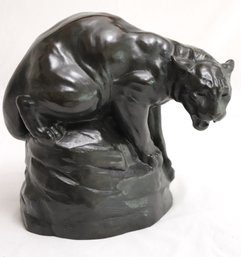 Joseph Lorkowski Boulton Roama No 540 Bronze Mountain Lion Sculpture
