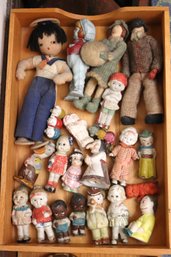 Collection Of Japanese Porcelain Bisque Miniatures