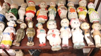 Collection Of Japanese Porcelain Bisque Miniatures
