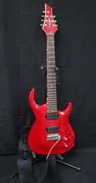 Groove Tools By Conklin 7 Steel String Electric Guitar Serial Number 0041918, Includes A Stand