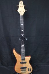 Alembic 4 Steel String Bass Guitar Model Number 98W11805 USA Includes A Stand