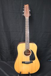 Fender 12 String Acoustic Guitar 91102102 Model G-II 12, Includes A Stand.