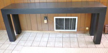 Vintage MCM Custom Parsons School Of Design  Formica Laminated Console/ Parsons Table