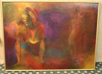 Abstract Print On Foam Board