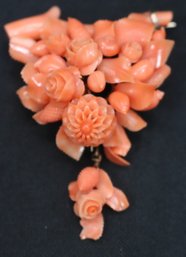 Vintage Corral Pin With Gold Frame