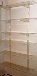 Vintage Lucite Wall Shelves