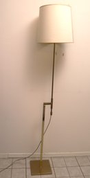 Vintage MCM Brass Floor Lamp