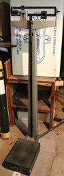 Vintage Medical Floor Scale