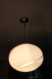 Vintage MCM Light Fixture 16 X 14 Inches