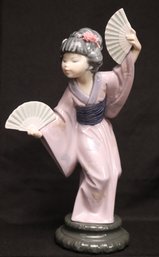 Lladro Madame Butterfly Porcelain Figurine