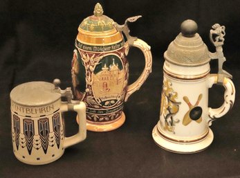 Vintage Beer Steins