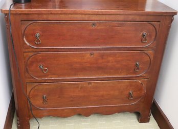 Vintage/ Antique Victorian Style Wood Chest