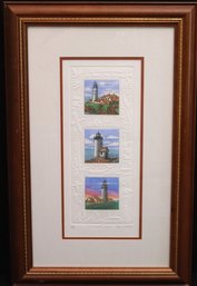 Fair Weather Lights Hand Signed Limited Edition Embossed Etching By Stephen Whittle