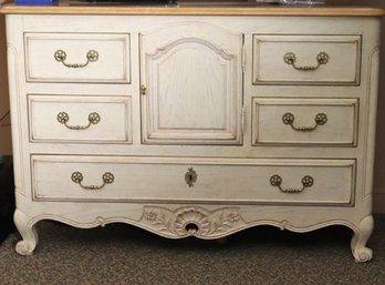 Century Furniture French Provincial Style Dresser With Cabinet