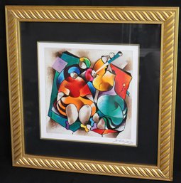 Morning Melody Limited Edition Serigraph By Israeli Artist David Schluss With COA