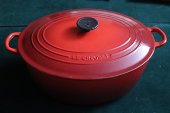 Le Creuset Dutch Oven Made In France 35 - 9- US Qt Like New