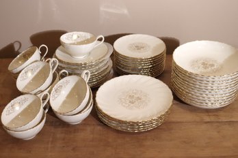 Lenox Orleans Includes 12 Cups, 12 Bowls, 6 Lunch Plates, 12 Bread Plates And 12 Saucers