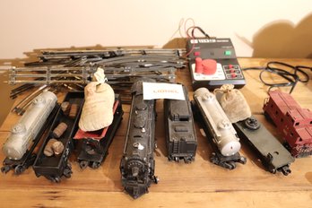 Assorted Lionel O- Gauge Trains And Accessories As Pictured