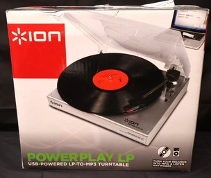 Power Play LP USB Powered Turn Table With Box