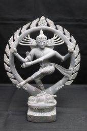 Carved Soapstone Dancing Shiva Sculpture