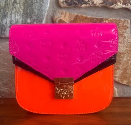 MGM  SHINY PATRICIA PATENT LEATHER  HANDBAG - PERFECT FOR THE SPRING & SUMMER