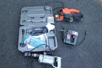 Roto Zip Spiral Saw, Black And Decker Sander, Skip Jigsaw, 4235, And Thor  Electric Drill.