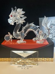 Swarovski Dragon 1997 Collectors Society