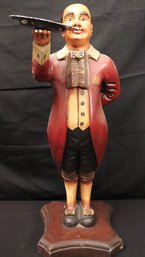 Vintage Decorative Butler Statue