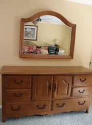 Stanley Furniture Nightstand &amp Night Table, Dresser &amp Mirror In Country French Style Night Table & Stand