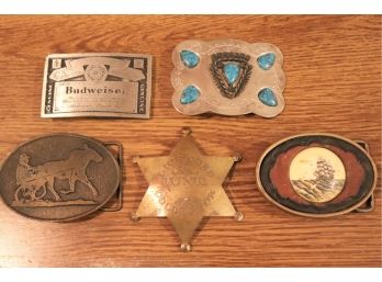Collection Of Belt Buckles