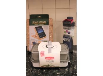 Contiguo Bottle - Rubbermaid Fasten To Go, And Ipad Holder