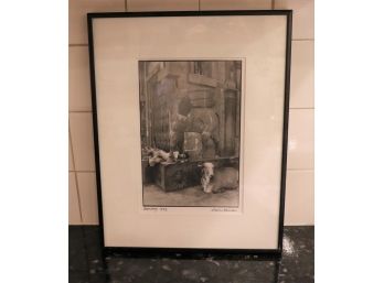 Chaim Kanner Signed Original Silver Gelatin Photograph Bombay 1973