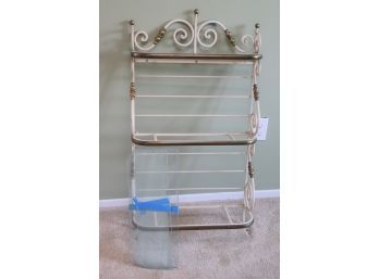 Bakers Rack Style Hanging Wall Rack
